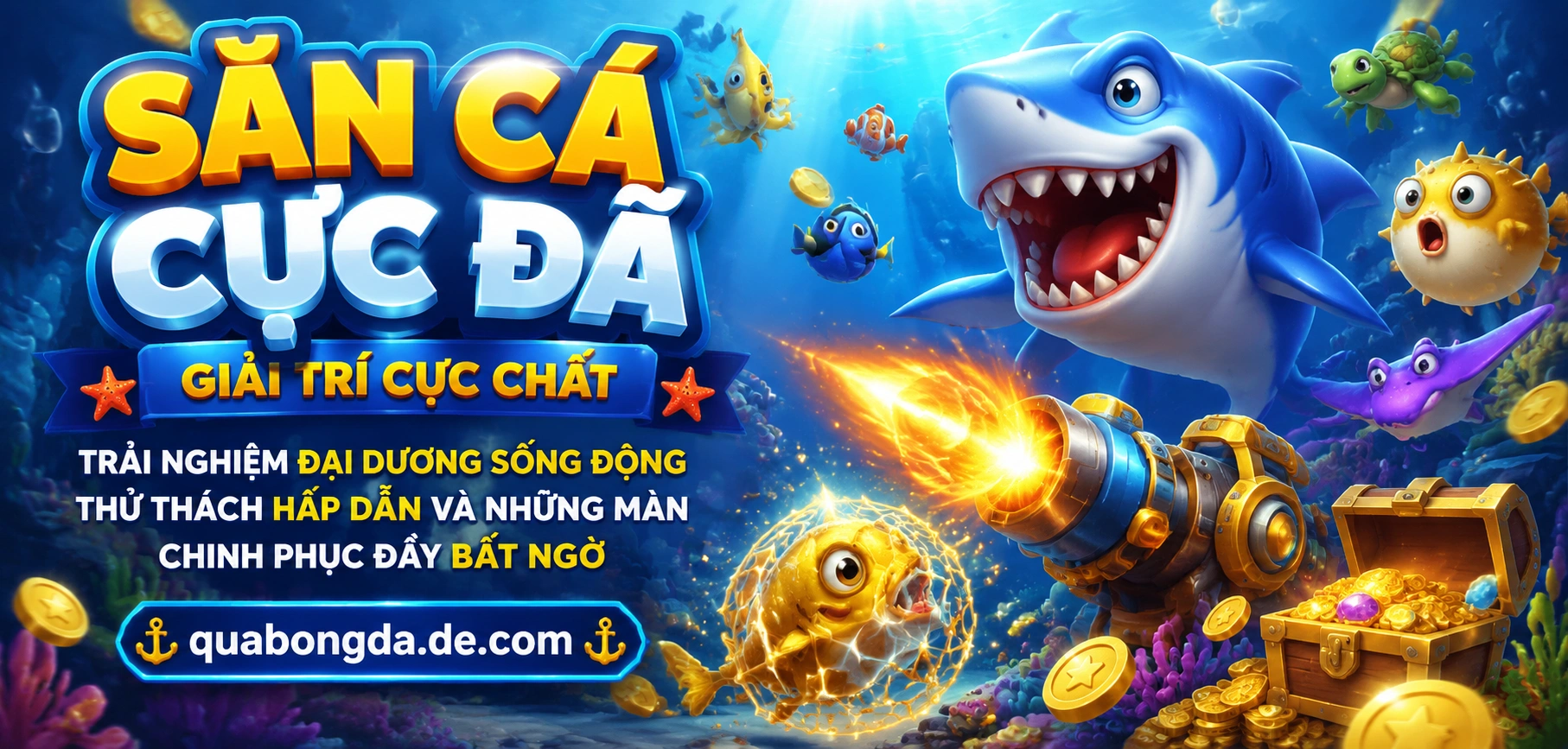 Khung chơi game bắn cá online